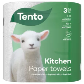Tento Kitchen 2 tekercses háztartási papírtörlő