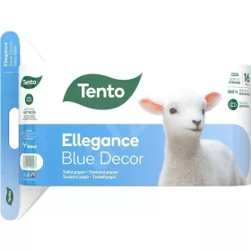 Tento Ellegance Blue Decor 16 tekercses toalettpapír