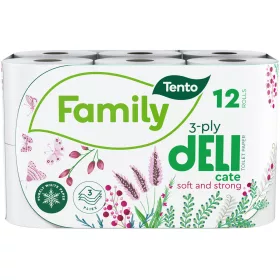 Tento Delicate 12 tekercses toalettpapír