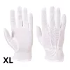 Portwest A080 textil kesztyű mikropontozott fehér "XL