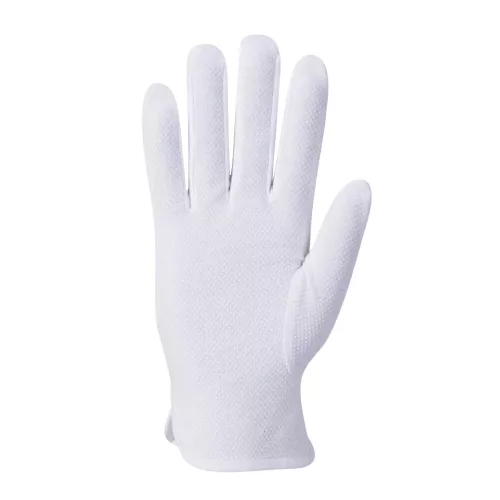 Portwest A080 textil kesztyű mikropontozott fehér "XL