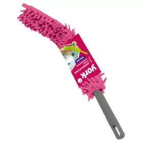 YORK mikroszálas portalanító mop nyéllel - magenta