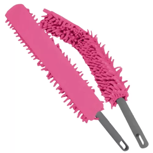 YORK mikroszálas portalanító mop nyéllel - magenta