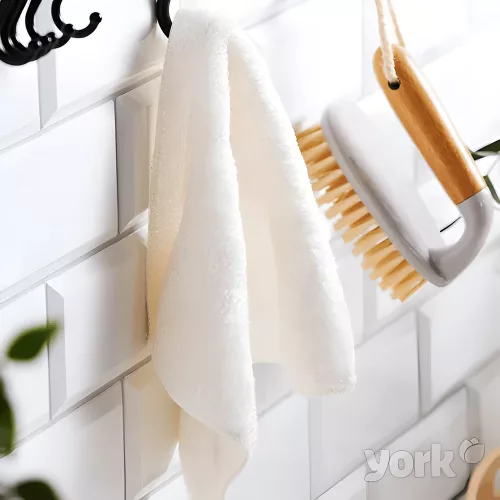 YORK Eco Natural bambusz törlőkendő 25x25cm