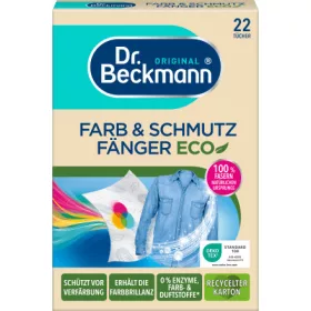 Dr. Beckmann ECO színvédő kendő 22db/csomag