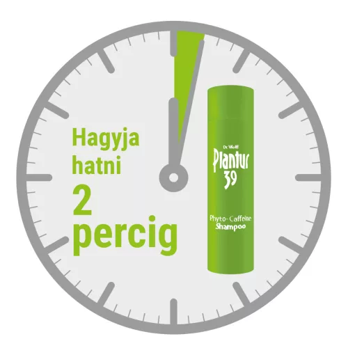 Plantur 39 Fito-koffein sampon festett és igénybevett hajra 250 ml