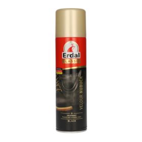 Erdal velúr-nubuk cipőápoló spray fekete 250ml