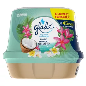   Glade Fürdőszobai Illatosító Zselé 180 g Exotic Tropical Blossoms