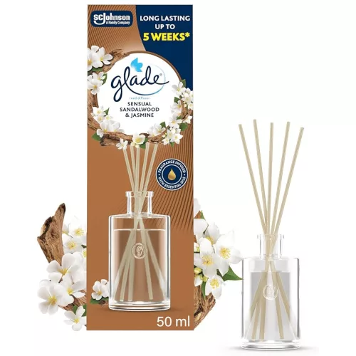 Glade pálcás lakásparfüm 50ml sensual sandalwood & jasmine