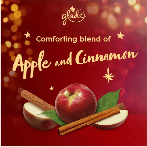 Glade illatgyertya - Warm Apple Pie 112g