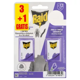 Raid molyriasztó zselé levendula illattal 3+1 db 6g