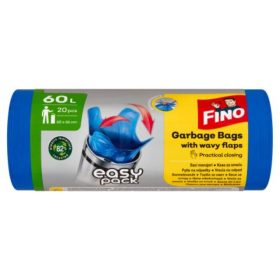   Fino szemeteszsák gyorskötöző füles, "Easy Pack" 60 l, 20db/tekercs