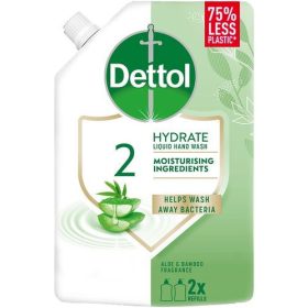   Dettol kézmosó gél UTÁNTÖLTŐ, hidratáló/aloe illattal, 500ml