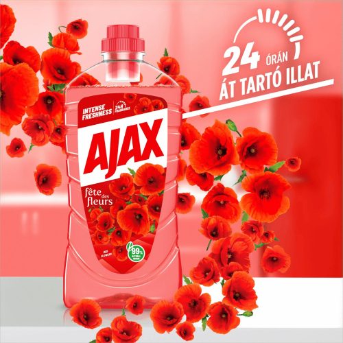Ajax Floral Fiesta felmosószer 1L Red Flowers