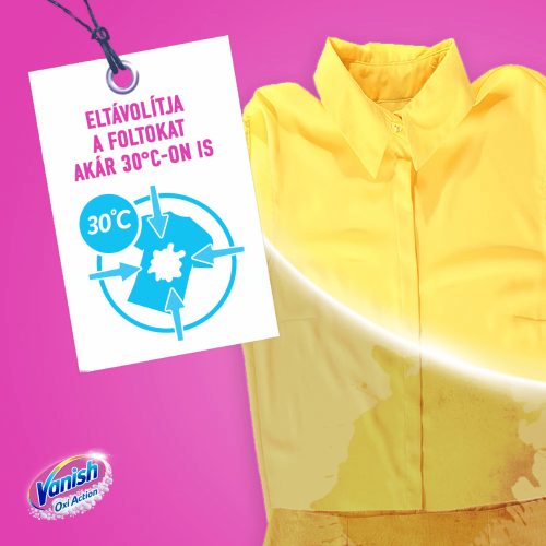 Vanish Oxi Action folteltávolító gél 2L Color