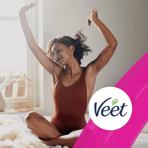 Veet Pure láb és test szőrtelenítő krém - érzékeny bőrre, 200 ml
