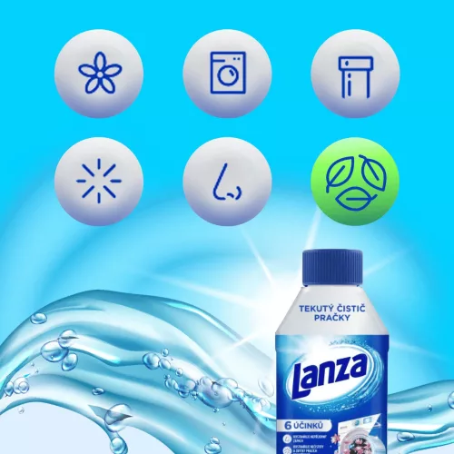 Lanza mosógép tisztító 250ml Regular