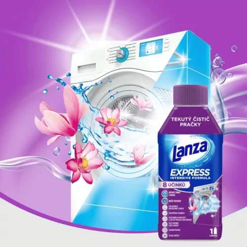 Lanza mosógép tisztító 250ml Express