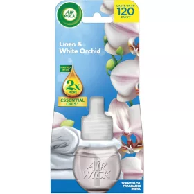   Air Wick elektromos illatosító utántöltő 19 ml Linen & White Orchid