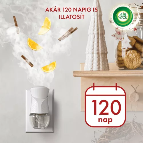Air Wick elektromos illatosító utántöltő 19 ml Pumpkin & Winter Spice