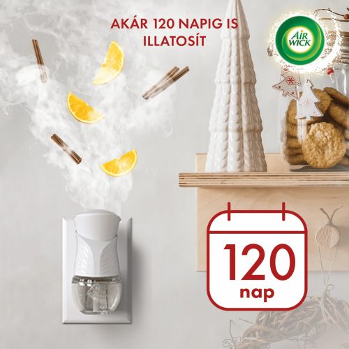 Air Wick elektromos illatosító utántöltő 19ml Winter Punch & Spices
