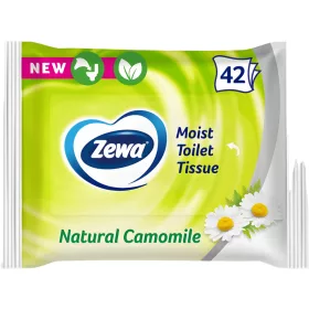 Zewa nedves toalettpapír Natural Camomile 42db/csomag
