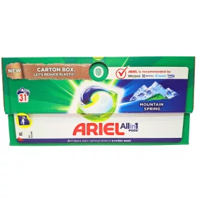 Ariel All in 1 mosókapszula 31 db-os Mountain Spring