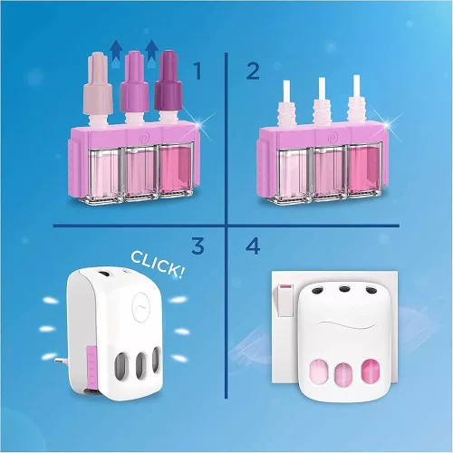 Ambi Pur 3volution készülék + utántöltő Cotton Flower 20ml