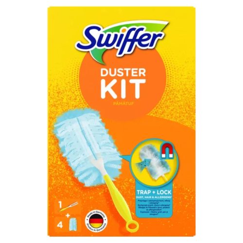 Swiffer Duster portalanító kezdőszett (1db nyél + 4db portalanító utántöltő)