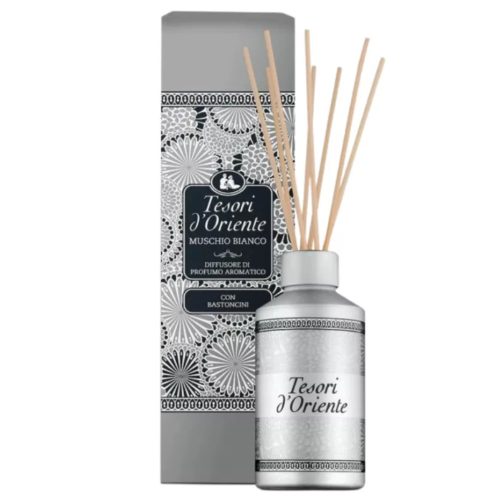 TESORI D'ORIENTE MUSCHIO BIANCO pálcás illatosító diffúzor 200ml