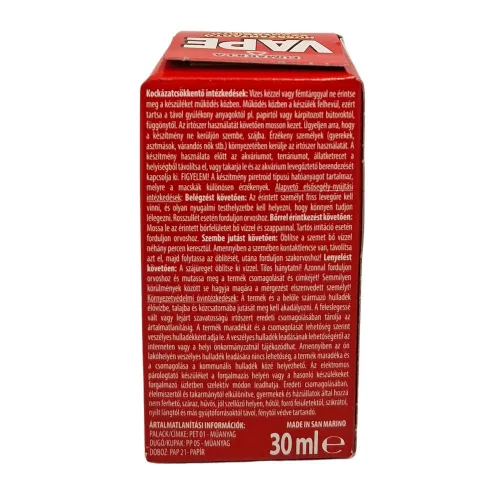 Vape Classic UTÁNTÖLTŐ folyadék 30ml