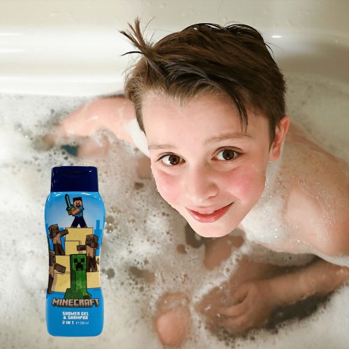 Minecraft 2in1 tusfürdő és sampon, 500 ml