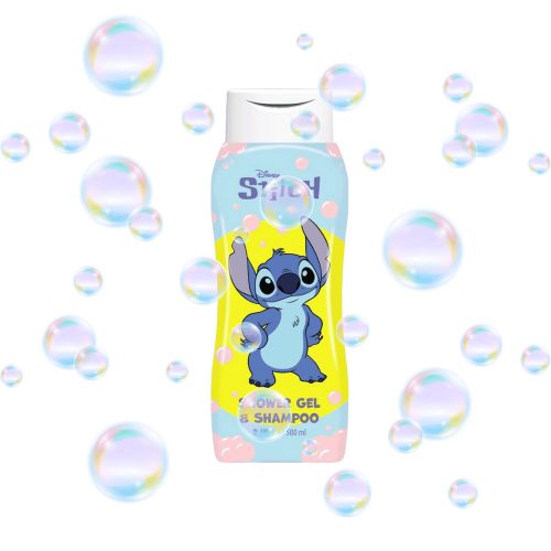 Disney Stitch 2in1 tusfürdő és sampon, 500 ml