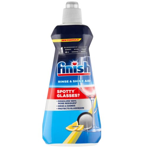 Finish edényöblítőszer mosogatógépbe, lemon 400ml
