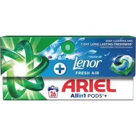 Ariel All in 1 mosókapszula 26 db-os Lenor Fresh Air