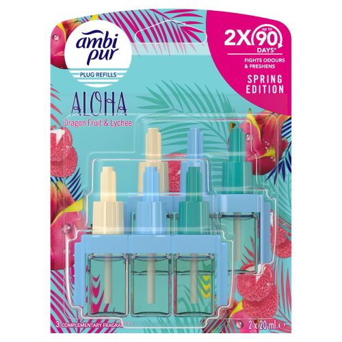 Ambi Pur 3volution utántöltő ALOHA (Dragon fruit&Lychee) 2x20ml