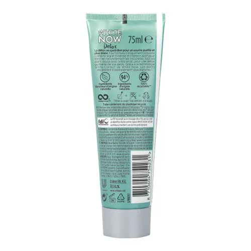 Signal White Now Detox Mineral Clay & Coconut Extract fogkrém 75 ml