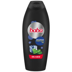 Baba férfi tusfürdő frissítő menta 2in1 750 ml