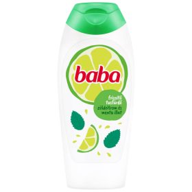   Baba frissítő tusfürdő zöldcitrom és menta illat 400 ml