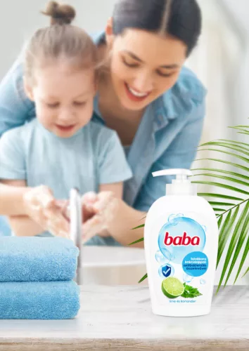 Baba folyékony szappan 250ml Lime és koriander