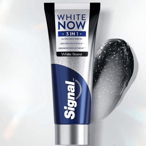 Signal White Now 3in1 White Boost fogkrém 75 ml