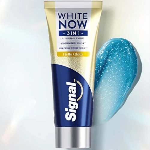 Signal White Now 3in1 Hello Glow fogkrém 75 ml