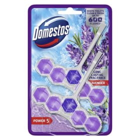 Domestos Power5 WC-frissítő blokk 2x50g Lavender