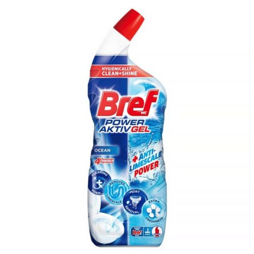 Bref Power Aktív Wc tisztító gél 700ml óceán