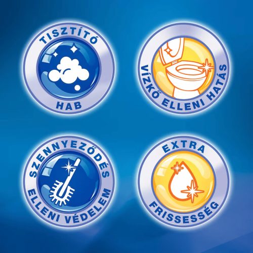 Bref Power Aktív Wc tisztító gél 700ml flower