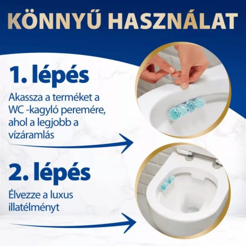 Bref Deluxe WC frissítő 50g, Lovely Jasmine