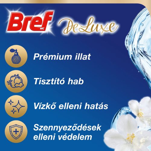 Bref Deluxe WC frissítő 3x50g, Lovely Jasmine
