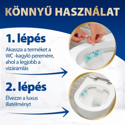 Bref Deluxe, wc illatosító, Lovely Jasmine, 2x50g