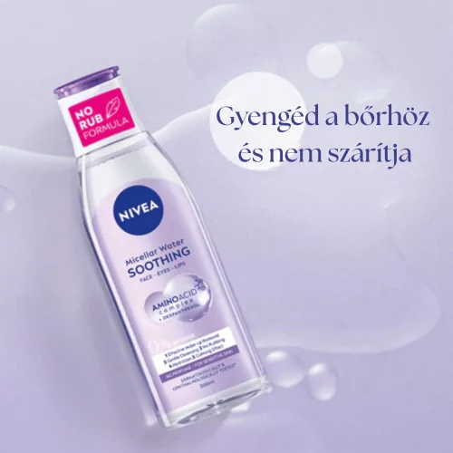 Nivea Micellás víz, érzékeny bőrre, illatmentes, 200ml