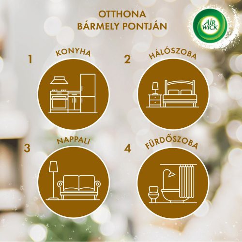 Air Wick FreshMatic utántöltő White Flowers 250ml KARTON - 6 db